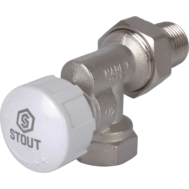 Клапан термостатический осевой 1/2" STOUT SVT-0005-000015