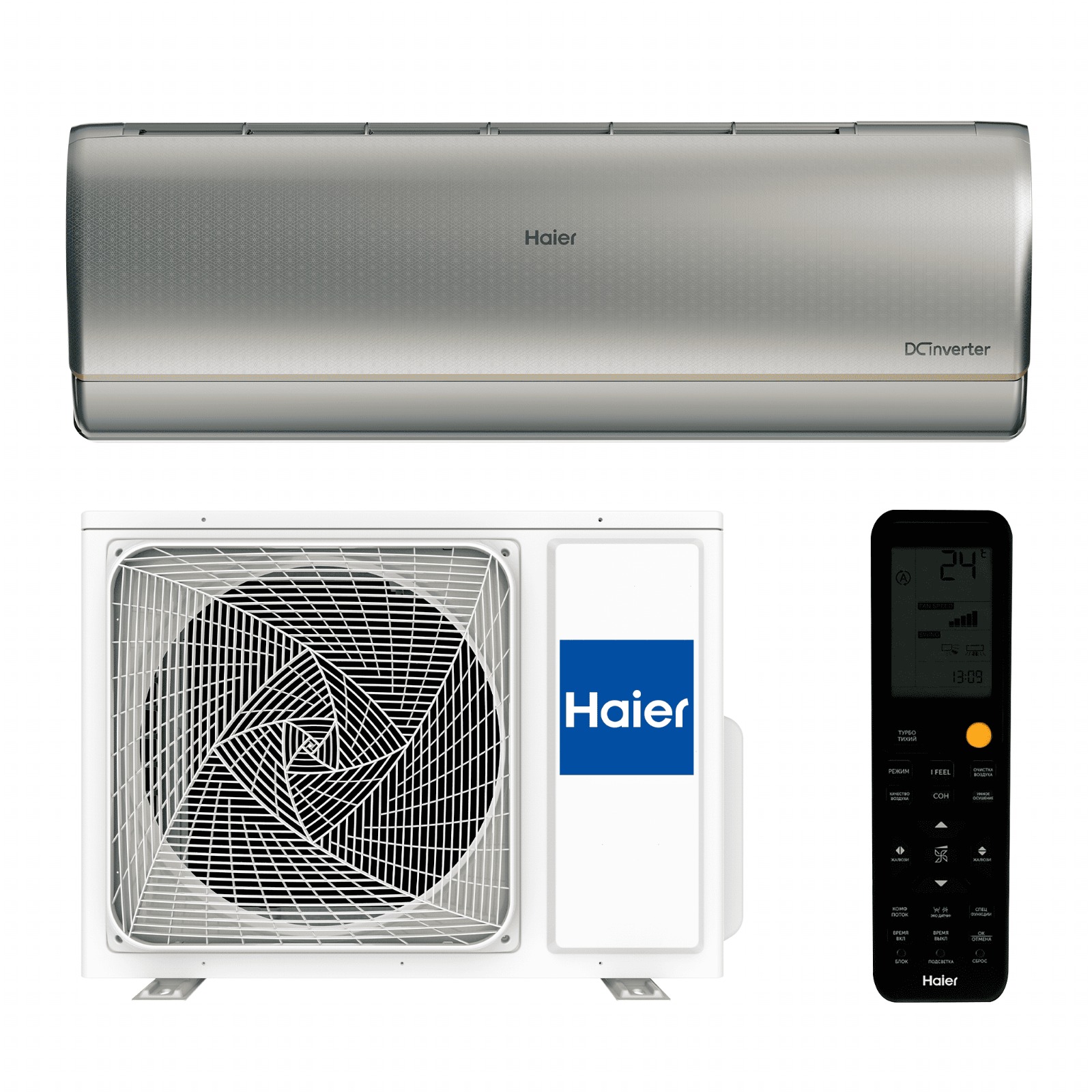 Кондиционер JADE SM DC Inverter Super Match(холод3.5/тепло4.2кВт) HAIER AS35S2SJ2FA-S/1U35MECFRA Кондиционер JADE SM DC Inverter Super Match(холод3.5/тепло4.2кВт) HAIER AS35S2SJ2FA-S/1U35MECFRA