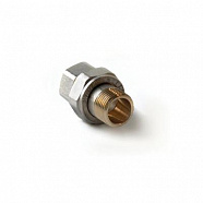 ***Сгон прямой никель 3/4" Pro Aqua (10-m20-f20x)