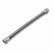 Сильфонная подводка для газа 1,5м 1/2" ГГ AQUALINK 07011