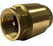 Обратный клапан 1" В/В с латунным сердчником (стандарт) TIM JH-1012std